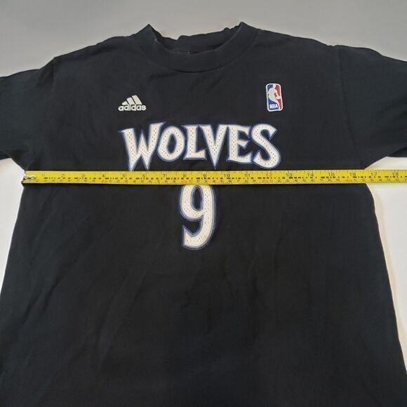Adidas Wolves Rubio #9 T shirt size Kids M - Picture 6 of 9